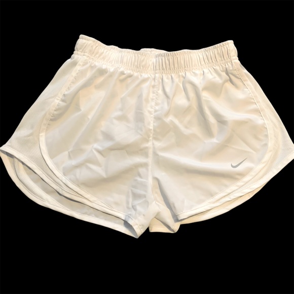 Nike Pants - NIKE | Women’s Dri-Fit Tempo Athletic Running Shorts | White | Small